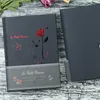 Notepads Black Paper Inner Page Creative Blank Black Card Diary Notebook Hand-painted Manual Student Stationery Office Supplies 220914