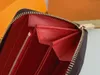 2023 Men Purse Wallet Zipper Bag Women's Wallets Leather Embossing Card Holder Pocket Long Women Bags Coin Purses with Box