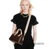 Дизайнерские сумки на плечах Speed ​​Bandouliere Mini Travel Bag Сумка для женщин с покрытием Canvas Weave Boston Satchel Металлический замок Crobody Beach Handle