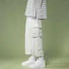 メンズパンツマン用ファッショントレンドデザイナー衣料ティーンエイジの高品質の綿のズボン日本のハラジュクストリートウェア