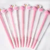 PCS/LOT Korean Stationery Plastic Gel Pen Creative Cute Cartoon Flamingo Pens School Office Supply