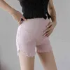 Sleep Lounge Mujeres Embarazadas Shorts Maternidad Encaje Elast J220823