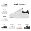 2022 Designer Luxuy Shoe macqueen Women Oversized Sneaker Trampki z płaską podeszwą Biały Czarny Klasyczny Zamsz Aksamitna Skóra Mieszkania Platforma Męskie Espadrille Obuwie