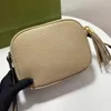 Bolso de moda de mujer de calidad superior Famoso diseñador de marca ETS 1921 Bolso de hombro Borla SOHO Bolsos Señoras Borla Litchi Perfil Bolso de mensajero de mujer 308364