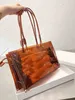 Evening Bags Transparent Pvc Tote Bag for Women Summer Beach Designer Lady Handbags Luxury Jelly Shoulder Crossbody Casual Purse