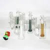 Hookahs 14mm 18mm Glass Ash Catchers With Glass Bowls 45 90 Degrees Ashcatcher Tire Percolators Water Bongs Oil Dab Rigs
