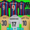 Jersey de football LEWANDOWSKI 22 23 ANSU FATI BARCELONAS PEDRI GAVI FERRAN RAPHINHA 2022 2023 F. DE JONG DEST DEMBELE Camisetas maillot de football