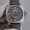 럭셔리 남성 시계 패션 TT 공장 고급 2555 Seagull Automatic Mechanical Movement Carbon Fiber Waterproof Luminous Watch Wristwatch 스타일