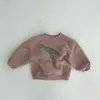 Pullover Infantile Coreano inverno top baby adorabile Dinosauro Peluche comodo Pullover abbigliamento per bambini maglione ragazzo 220914