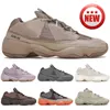 Mit Box Desert Rat Laufschuhe Taupe Light Ash Grey Clay Brown Enflame Granite Soft Vision Stone Bone White Salt Reflektierende Männer Frauen Designer Sneakers GAI