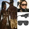 Mode nieuwe zonnebrillen 4401 heren Super Kwaliteit oversized dames vierkante zonnebrillen hete avant-garde stijl UV-bescherming 400 occhiali da sole met case