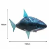 INECRILTRC ANIMENTOS CONTROLE REMOTO REMOTO SUBKAREIRO AERial Fish Inflable Toys Wedding Toys Kids Manipulação de tubarão 220914