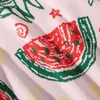 Мужские свитера Хип-хоп Свитер Мужские красочные ананасовые сердца Граффити с круглым вырезом Трикотажные джемперы Повседневная мода Топы Пара Свободная уютная уличная одежда 220913