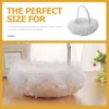 Party Decoration Western Wedding Flower Basket Practical Girl Candy Gift