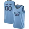 Custom Mens Womens Memphis''Grizzlies''24 Dillon Brooks Ja 12 Morant 1 Kyle Anderson 13 Jaren Jackson Jr. Basketball Jerseys