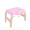 Yoga Blocks Wood Wooden Inverted Handstand Bench Assistance Auxiliary Training Chair Home Household Mini Fitness