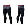 Pantalon masculin Femme Yoga Sports Exercice Fitness Running Panthers Gym Slim Compression Legging