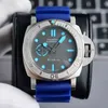 Titta på Swiss Made Panerai Sports Watches Paneraiss Automatic Mechanical Men's Swimming Sapphire Leather Waterproof Arvurs Rostfritt stål Automatisk WN-6NL9