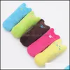 Juguetes para gatos, juguete de peluche para mascotas de 10 cm, lindo, suave, resistencia a la mordida, juguetes interactivos para gatos con hierba gatera, suministros para morder, entrega de gota 2021 Hom Dhlvh