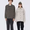 Herrjackor retro lapp denim jacka män japanska harajuku skarvning orolig utkläder par lösa vårens höstens lapprockar grön khaki t220914