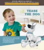 ElectricRC Animals Voice Control Dog Talking Smart RC Robot Dog Early Education Toys Imitating Various Animal Sounds LED Lights Music robot Pet 220914