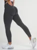 Kadın Tozluk Dikişsiz Taytlar Kadın Yüksek Bel Spor Egzersiz Taytlar Seksi Moda Femme Push Up Tutulma Sıkı Spor Salonu Fitness Giyim 220914