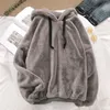 Women s Hoodies Sweatshirts Winter Fashion Sweet And Velvet Warm Harajuku Korean Loose Casual Wool Flannel Pullover Sweatshirt 220914