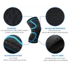 Knee Pads 1 Piece Of Elastic Basketball And Volleyball Supports Nylon Compression Straps For Sports Running Cycling