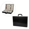 Scatole per orologi in pelle PU 36 slot per scatole porta orologi Organizer con cerniera in metallo