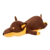 Poupées en peluche chien couché, jouet en peluche Husky, Shiba Inu, oreiller Long, 220913
