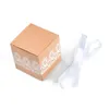 Embrulho de presente 20/50/100pcs Creative Kraft Paper Candy Box Box Birthday Party Festy Supplies de Candy Bag 220913