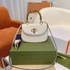 Sacs de soirée Sacs de haute qualité Femmes Sac à main avec deux bandoulières en cuir Designer de luxe Poignée en bambou Portefeuille Crossbodybag 220321Multi