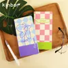 ノートパッドKinbor Mini Weekly Planner Notebookグリッドページ小さなメモ帳日記学校のオフィスかわいい文房具用品220914