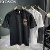 Mens T Shirts Mens T-shirt Doll Printing Neutral Short Sleeve Shirt Summer Casual Cotton Fashion Slim Basic Tops Fabric Clothing