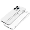 Dla iPhone 14 Ultrathin Clear Soft TPU TELEFE Case Transparent Gel Crystal Tylna okładka 13 12 Mini 11 Pro Max XS XR 8 7 Plus Mobilne Phone Phone Case