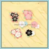 Broches Broches Personnalisé Alliage Broches Dessin Animé Fleurs De Cerisier Mode Sac À Dos Robe Insigne Simplicité Rose Fleurs Accessoires Pai Dh0Tp