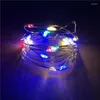 Strings 2m 20 stks LED Garland koperdraad Korker String Fairy Lights For Glass Craft Jar Bottle Christmas Valentines Wedding Decor S30