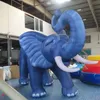 Éléphant gonflable géant adapté aux besoins du client de défilé de taille de l'éléphant 3m/4m de parc d'activités avec le ventilateur pour l'événement/rue