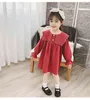 Girl's Es Girls 2020 Autumn New Big Label Sweet Long Sleeved Baby Kids Spring Princess Party Dress Clothing 0913