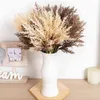 Faux Floral Greenery Künstliche Pflanzen für Home Decor Töpfe Stroh Blume Pampas Gras Home Room Decor Reed Blumenstrauß DIY Hochzeit Dekoration J220906