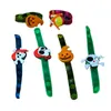 Christmas Bracelet Silicone Wristband Decoration Glow Watch Band Led Luminous Toys Kids Wrist Strap Halloween Party Suppliesn