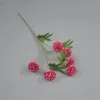 ONE Faux Flowers Long Stem Mini Chrysanthemum 6 Heads per Piece Simulation Dandelion for Wedding Centerpieces