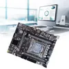 Moderbr￤dor -x99 Moderkort LGA2011-3 Dator med E5 2650 V3 CPU M.2 NVME SSD 128G Termisk pad SATA -kabel
