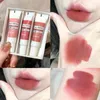 Lip Gloss Velvet Lipstick Matte Blush Impermeável Longa Longa Carta Flat Glã