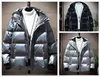 Mens Plus size bovenkleding lagen winter vrije tijd sporten down jas witte eend windbreker mannen parkas jassen kraag hoed houden warme mode koude bescherming kleding