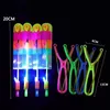 LED Flying Flashing Toys Arrow Helicopters LED Light Slingshot Arrows Helicopter Christmas Gift Toy