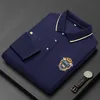 Nouveau 2022 hommes T-Shirts commerce extérieur transfrontalier POLO à manches longues hommes haut de gamme mode affaires chemise de fond