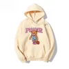 Sweats à capuche pour hommes Streetwear Inaka Power Hoodie Funny Bear Print 320g Tissu lourd Coton Hommes / Femmes Hip Hop Harajuku Sweats Vêtements