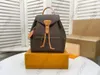Montsouris 백팩 디자이너 학교 가방 여성용 배낭 핸드