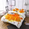 Bedding Sets Evich Polyester Set 3Pcs Of Musical Instrument Notes Pattern High Quality Single And Double King Size Bedroom Homehold